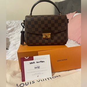 SOLDLouis Vuitton Croisette Damier Ebene-SOLD